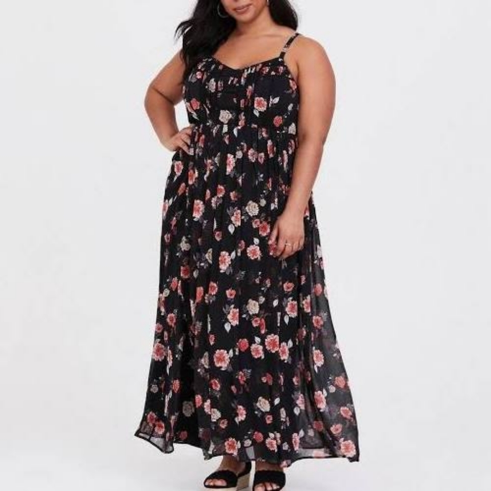 Torrid maxi dress 1x